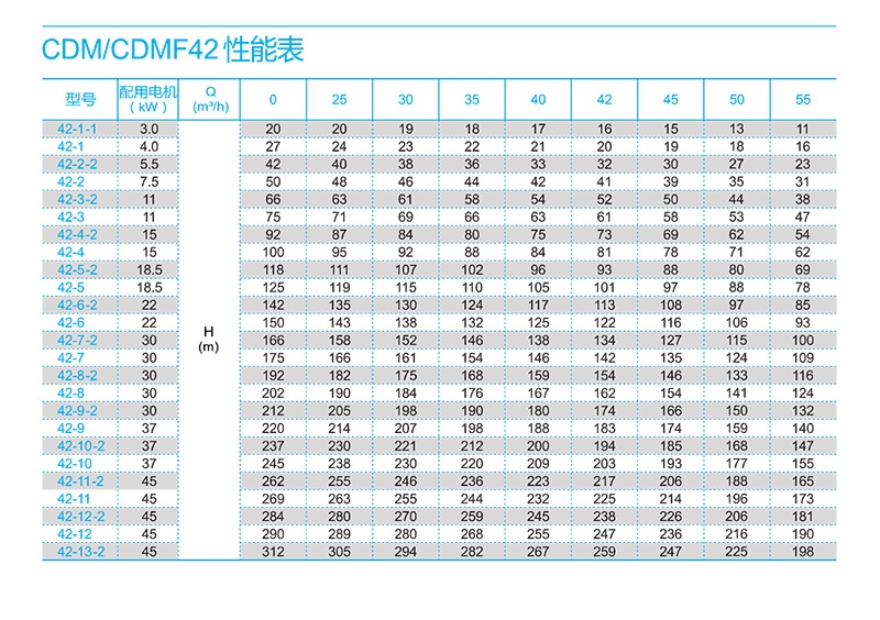 南方CDMF离心泵 南方泵业（CNP） 青岛南方泵