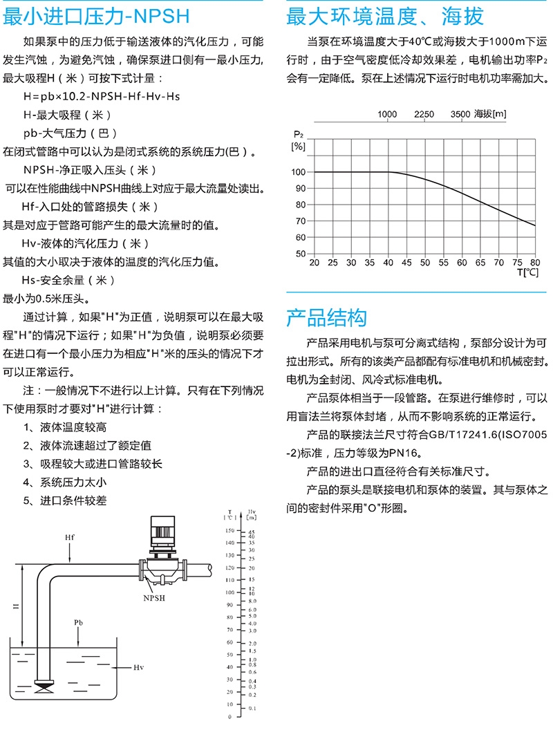 南方立式管道循环泵 南方泵业（CNP） 青岛南方泵