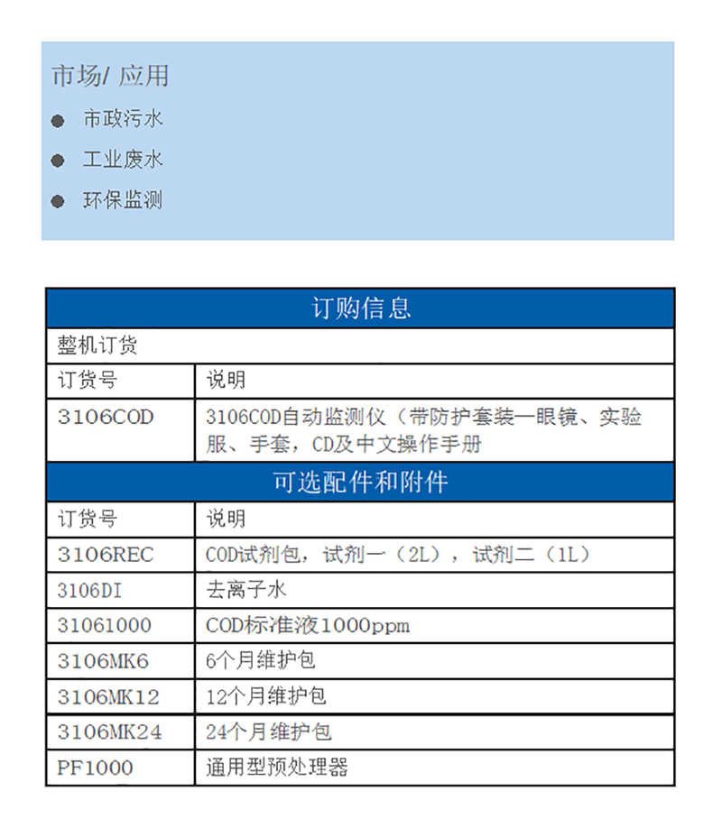 赛默飞COD自动监测仪